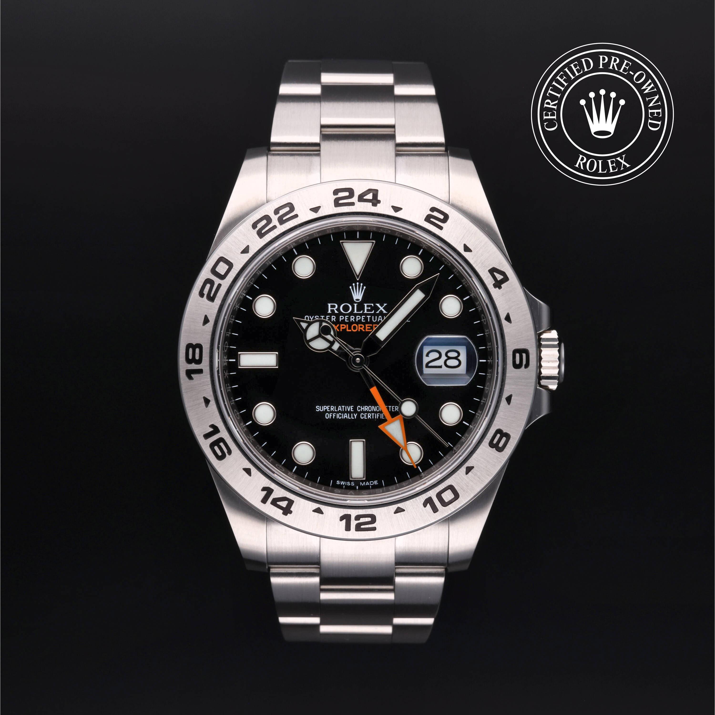 Rolex Certified Pre Owned Explorer II 2016, 42 mm, Acier