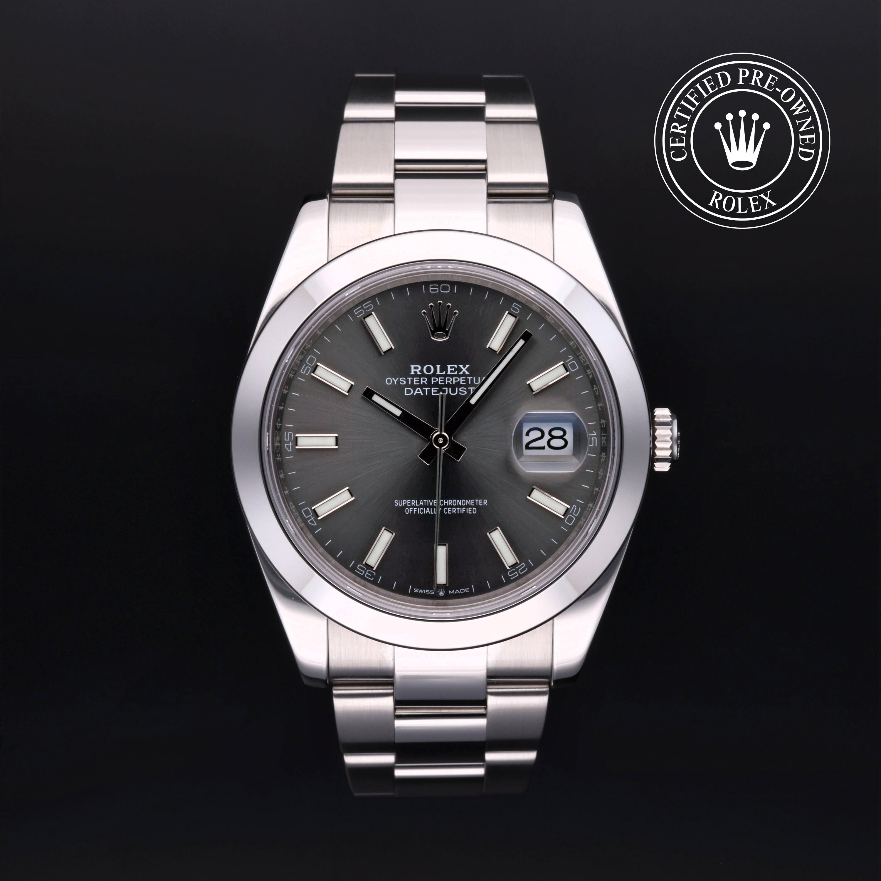 Rolex Certified Pre Owned Datejust 41 2023, 41 mm, Steel