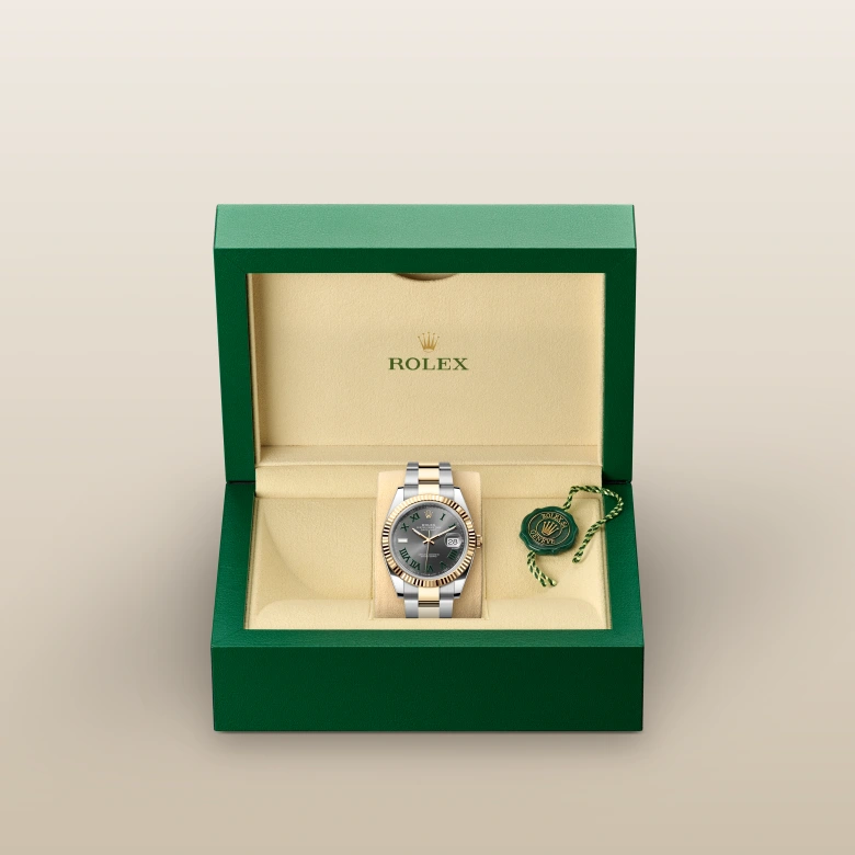 Rolex Datejust 41 en Acier Oystersteel et or, M126333-0019