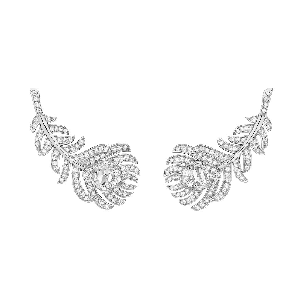 Boucheron deals feather earrings