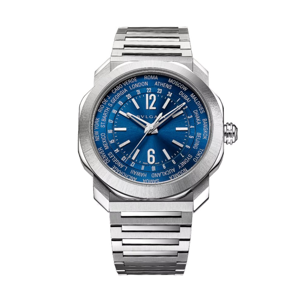 OCTO ROMA WORLDTIMER WATCH (Ref : 103481) Bulgari | MAIER