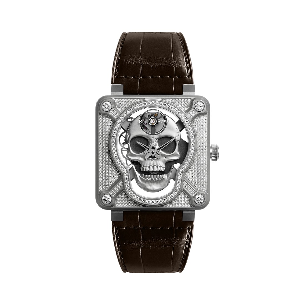 Montres Bell Ross Ref BR01 SKULL SK FLD MAIER LYON